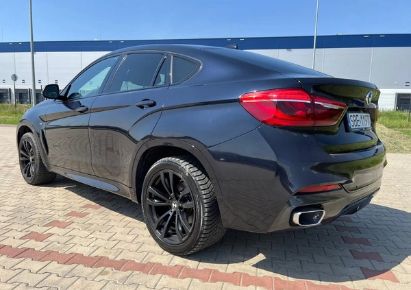 BMW X6 cena 153000 przebieg: 123000, rok produkcji 2017 z Czeladź małe 172